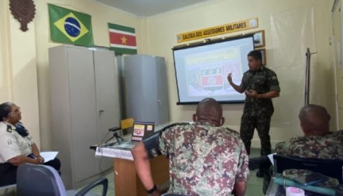 De Adamantina, capitão do Exército atua no aperfeiçoamento das Forças Armadas do Suriname