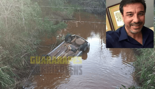 Delegado é encontrado morto dentro de viatura capotada em rio