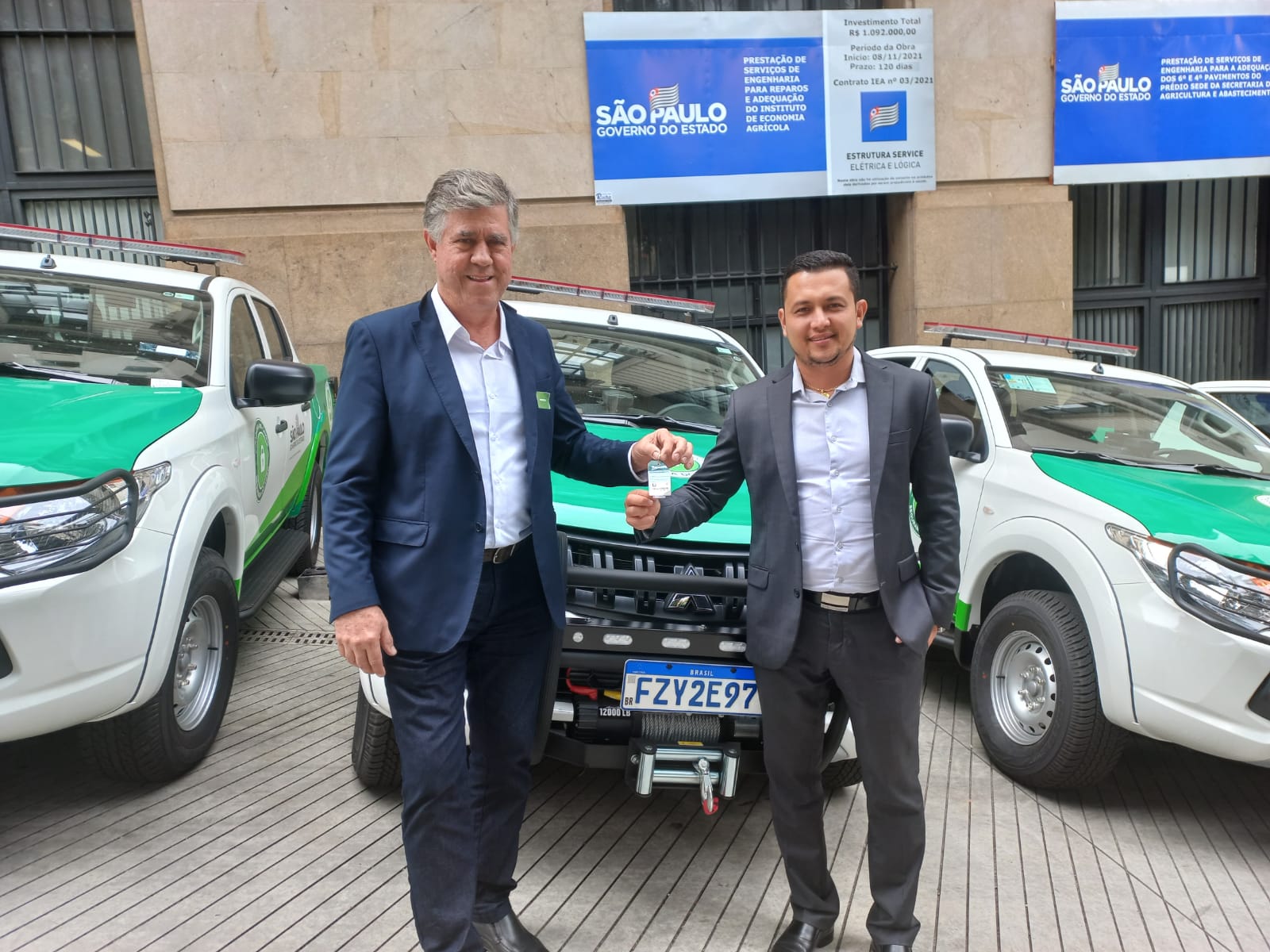 Prefeitura de Adamantina conquista mais um veículo por meio do Programa AgroSP+Seguro