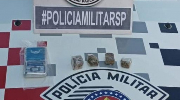 Homem de 32 anos é preso pela Polícia Militar em Adamantina por tráfico de drogas