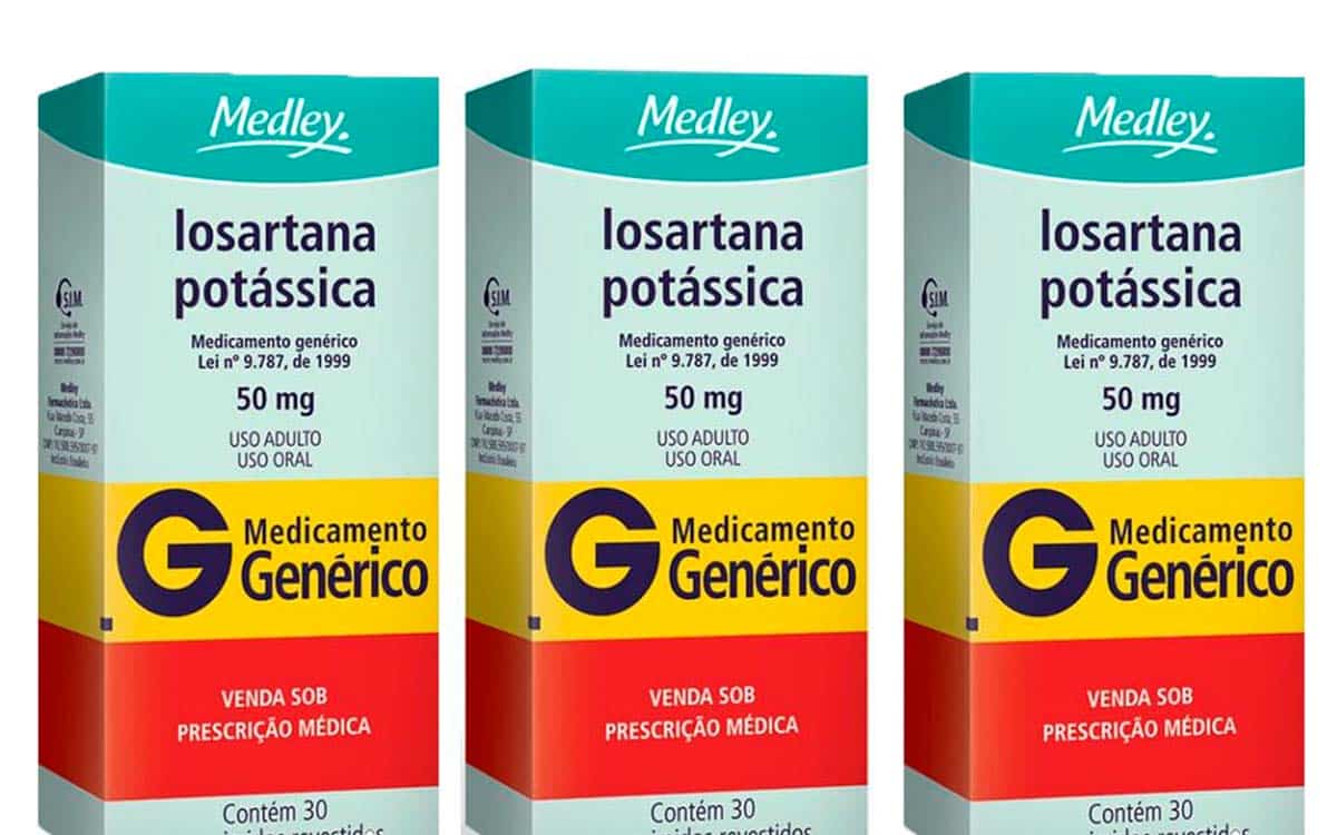 Losartana: farmacêutica Medley recolhe remédio do mercado