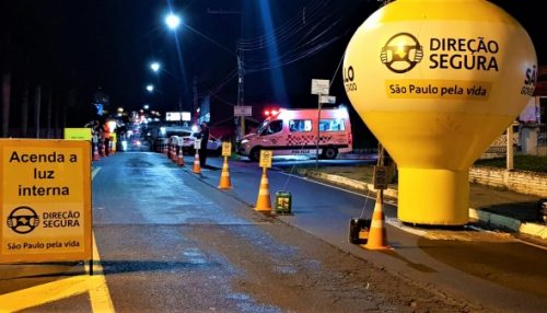 Adamantina recebe Operação Direção Segura com fiscalização das polícias Militar, Civil e Detran.SP