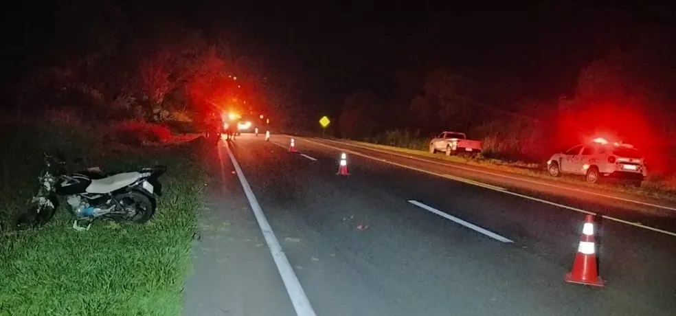 Idoso morre após ser atropelado por motocicleta na Rodovia Homero Severo Lins