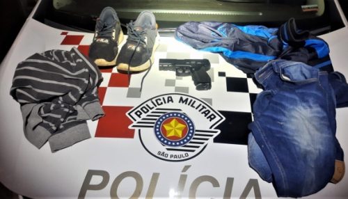 Dupla é presa pela Polícia Militar em Adamantina após praticar dois roubos na cidade