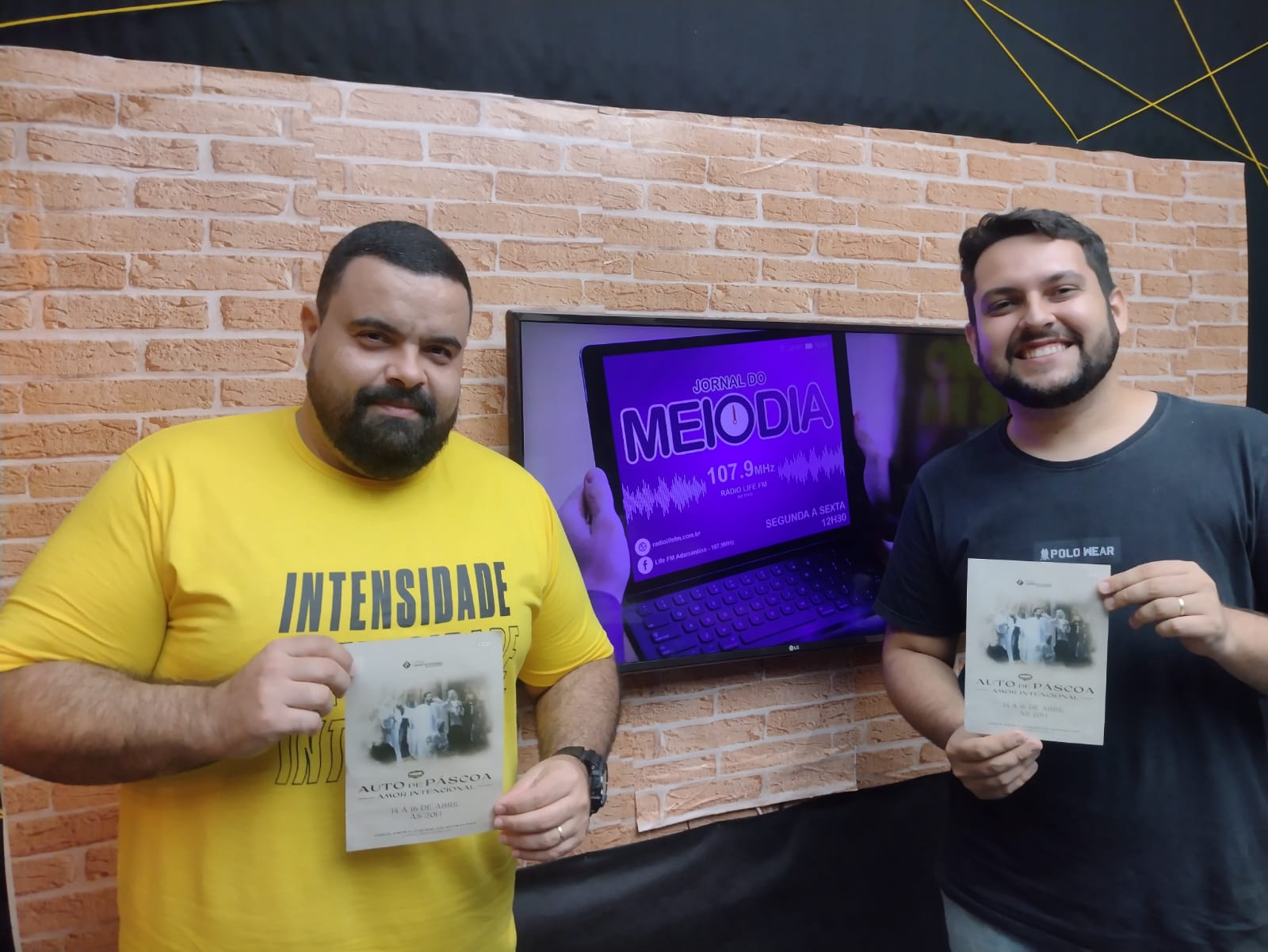 Estréia hoje 14/04 o Auto de Páscoa - Amor Intencional