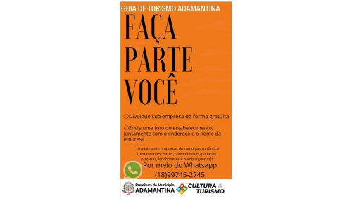 Prefeitura de Adamantina lança Guia de Turismo