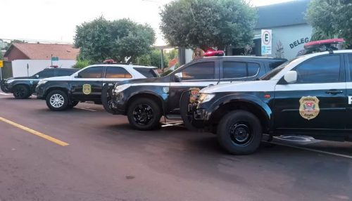 Operação prende dois homens e uma mulher suspeitos de participação em roubos a postos de combustíveis