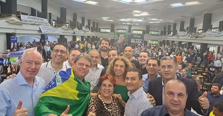 Republicanos realizou Encontro Regional com Tarcísio de Freitas, pré-candidato ao Palácio dos Bandeirantes