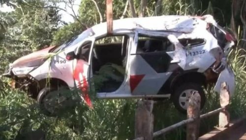 Policiais Militares são presos após se envolverem em acidente em área de mata