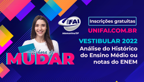 UniFAI recebe inscrições para vagas em  dez cursos de graduação até 22 de julho
