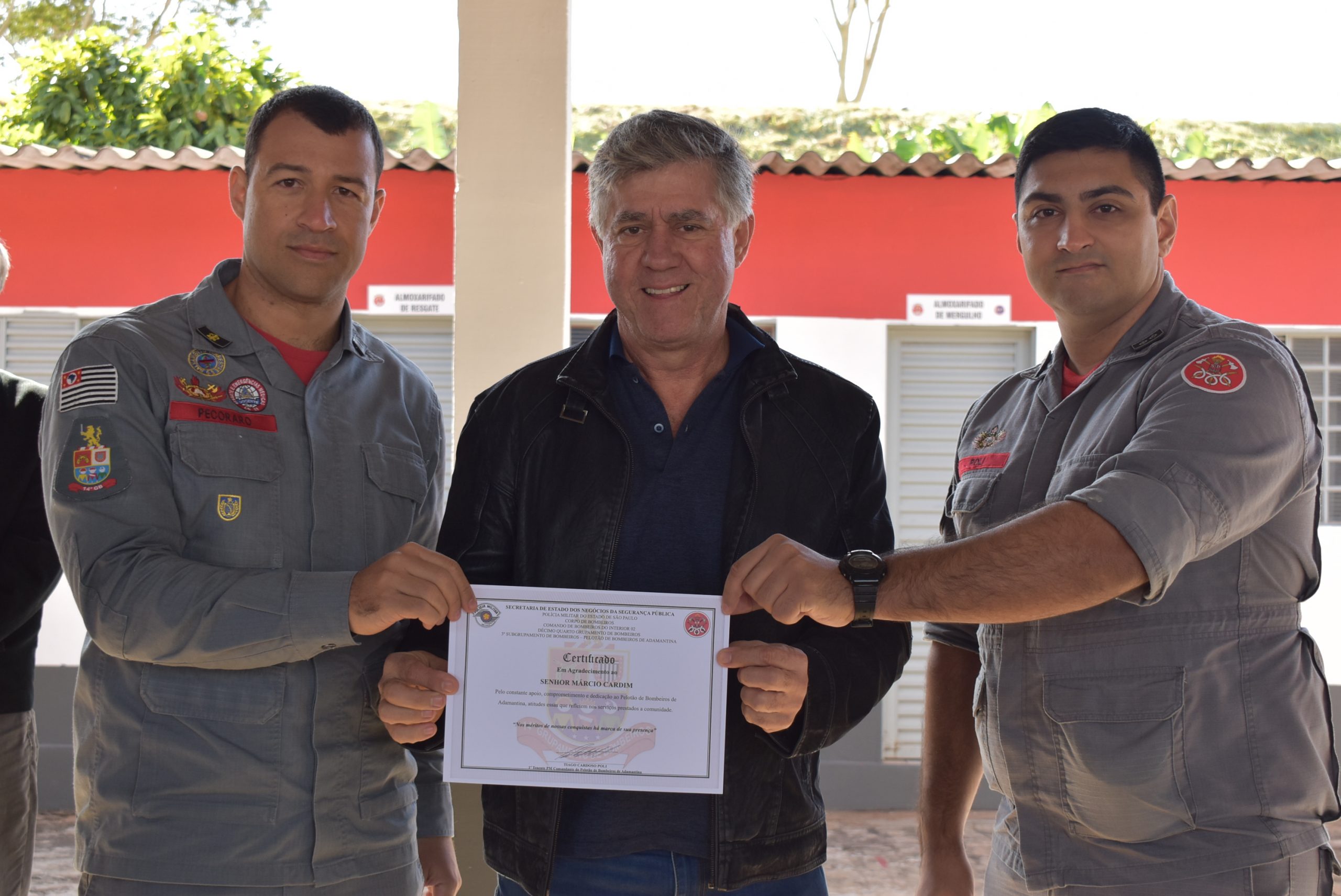 Prefeitura de Adamantina entrega obra de adequação no prédio do Pelotão do Corpo de Bombeiros