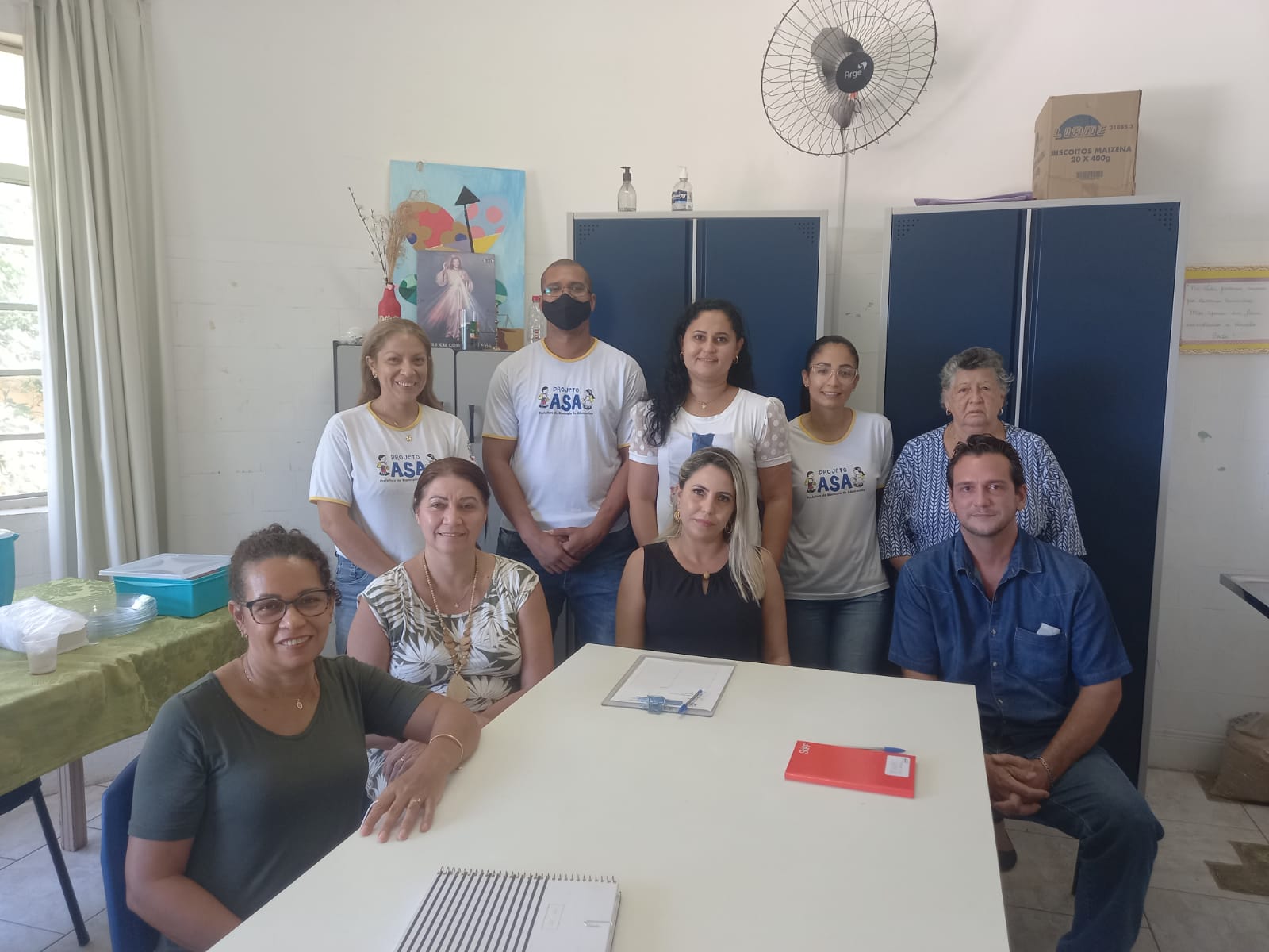Novos profissionais integrados ao Projeto Asa participam de capacitação