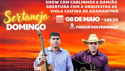 Prefeitura de Adamantina divulga programação do final de semana alusiva aos 73 anos do município