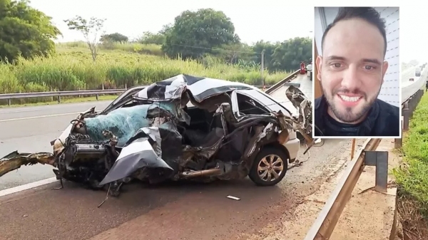 Em Araraquara, jornalista vai cobrir acidente e descobre que filho morreu na colisão;...