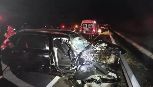 Duas mulheres morrem em acidente na SP-294, no trecho da Serra de Quintana