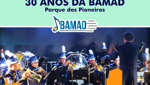 BAMAD comemora 30 anos com festival de bandas marciais