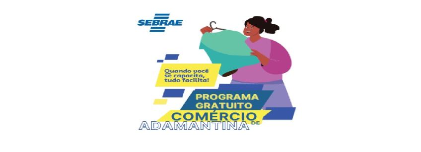 Programa Gratuito “Comércio de Adamantina” está com inscrições abertas