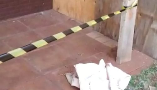 Feto humano é encontrado dentro de saco plástico em área ao lado da Câmara Municipal de Sandovalina