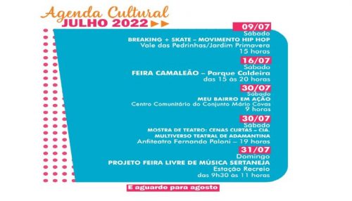 Feira Camaleão acontece sábado(16) no Parque Caldeira