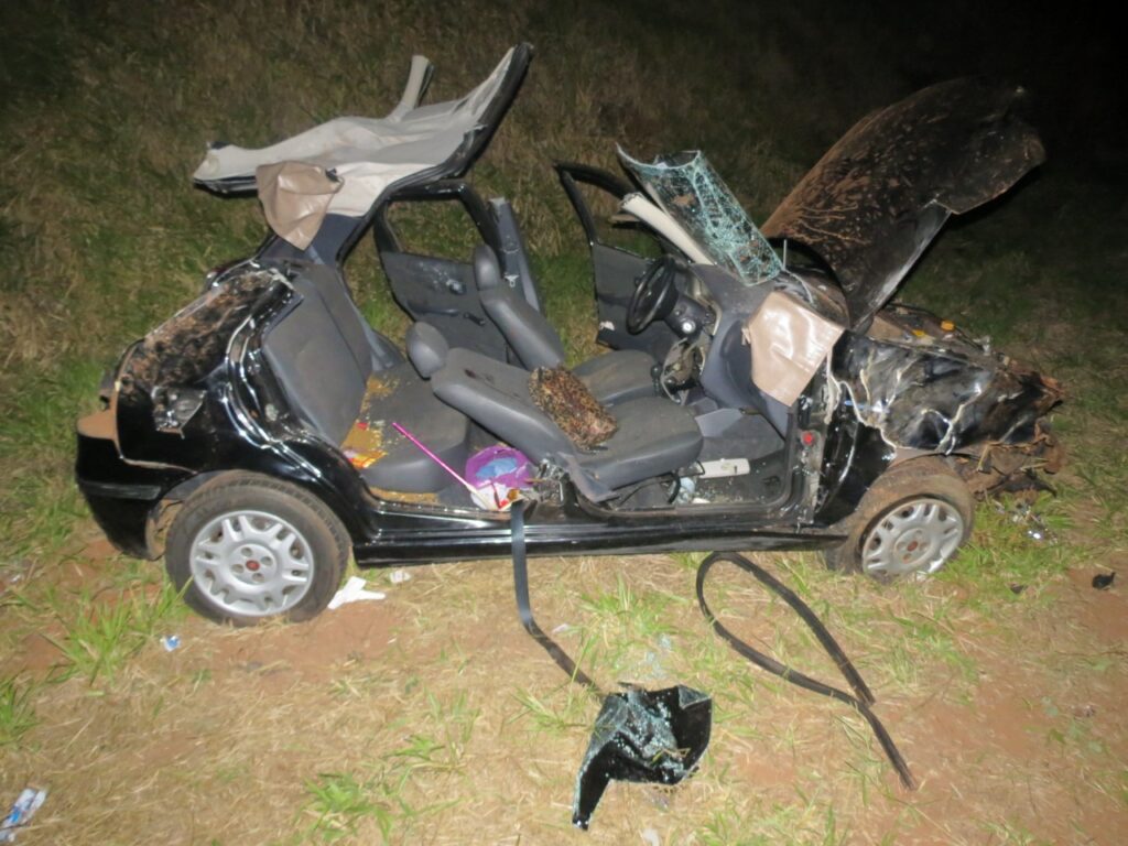 Acidente deixa duas pessoas feridas na Vicinal Osvaldo Cruz a Salmourão