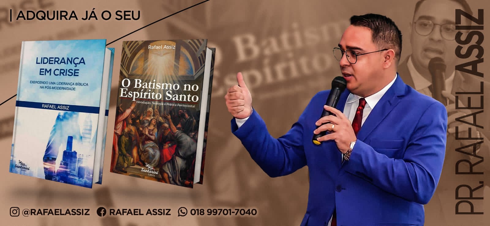 Escritor adamantinense publica livro sobre Pentecostalismo Clássico...