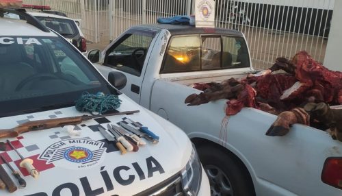 Quadrilha é presa em Osvaldo Cruz, após furto de gado na cidade de Tupã