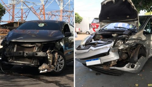 Homem que causou acidente em cruzamento é autuado por embriaguez ao volante e lesão corporal culposa