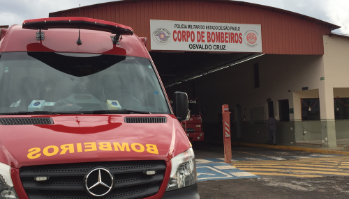 Bebê de 42 dias é salva pelo Corpo de Bombeiro em Osvaldo Cruz