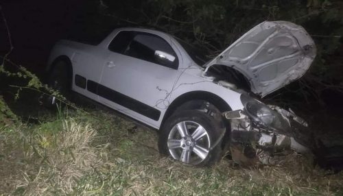 Acidente deixa uma pessoa ferida na SP 294 em Osvaldo Cruz