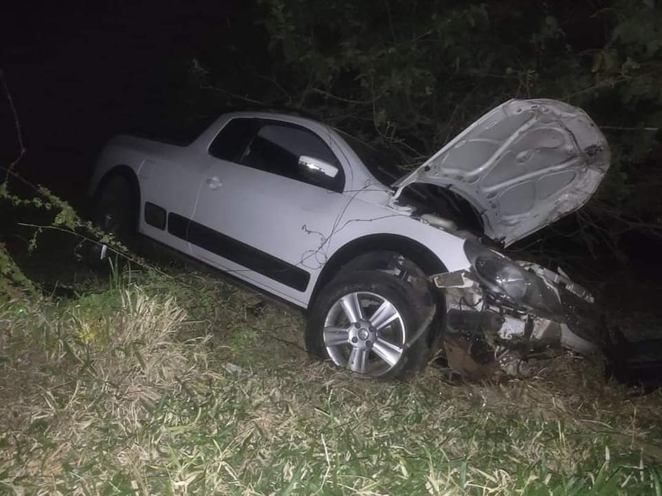 Acidente deixa uma pessoa ferida na SP 294 em Osvaldo Cruz