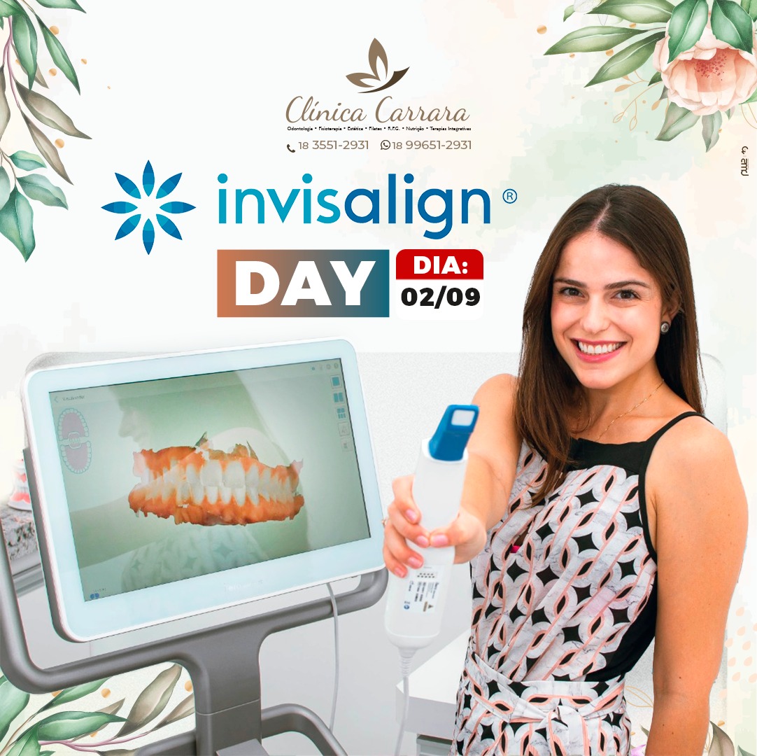 Clínica Carrara de Lucélia realiza o evento 'Invisalign Day' nesta sexta-feira (02/09)