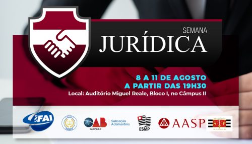 Semana Jurídica promove Roda de Conversa com egressos  da UniFAI em comemoração ao Jubileu de Prata