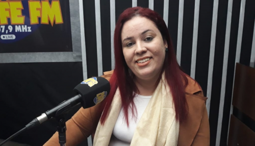 Lucélia comemora o Agosto Lilás, mês de conscientização pelo fim da violência contra a mulher