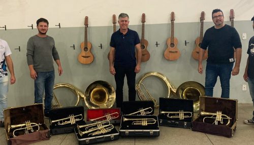 Cultura investe na recuperação de instrumentos sucateados