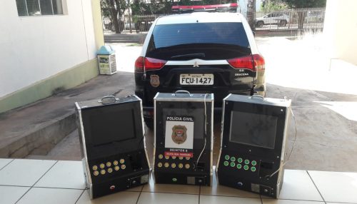 Polícia Civil apreende mais 3 máquinas caça-níquéis em Panorama