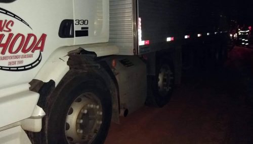 Motorista de caminhão que atropelou morador de Osvaldo cruz é preso durante apresentação da ocorrência