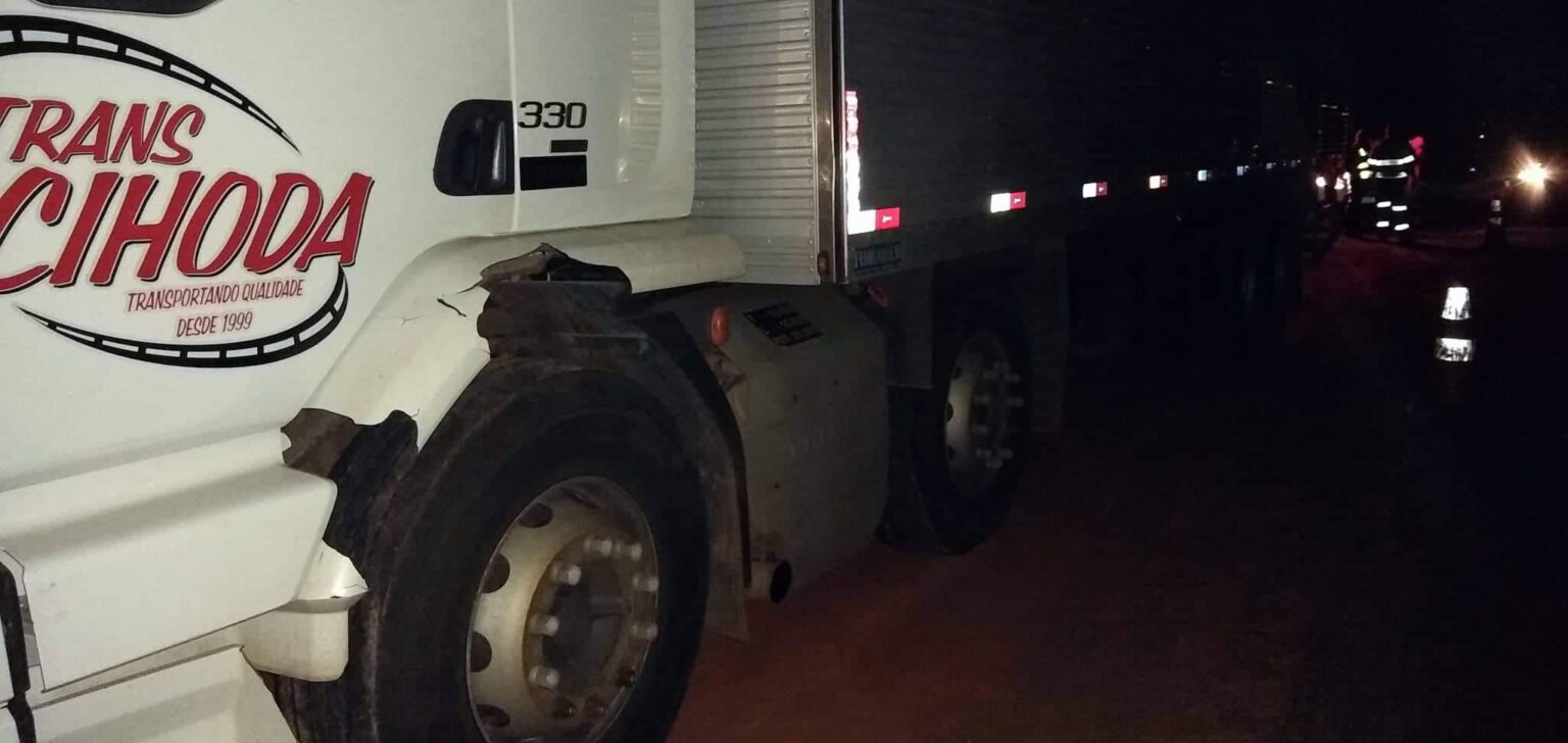 Motorista de caminhão que atropelou morador de Osvaldo cruz é preso durante apresentação da ocorrência