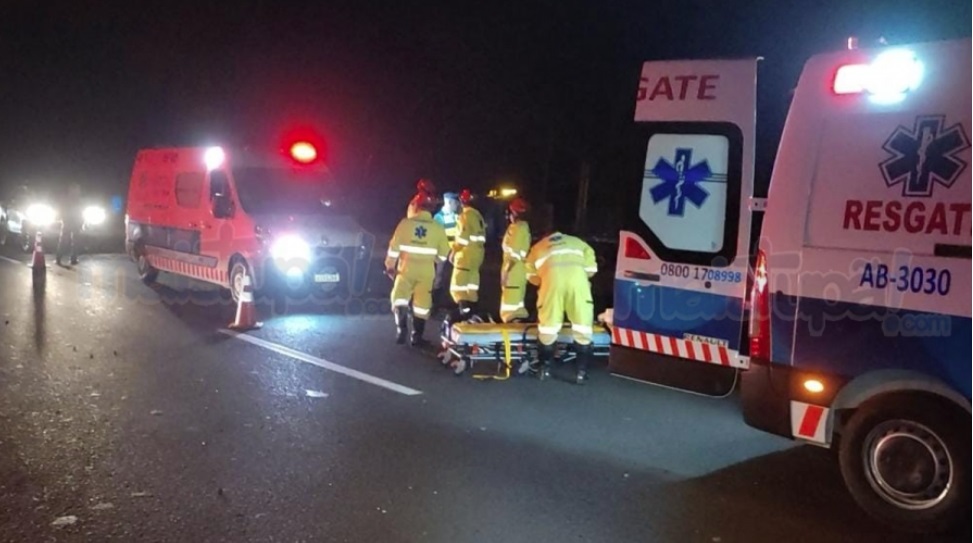 Idosa morre atropelada na SP-294, próximo ao Trevo do Chaparral em Tupã