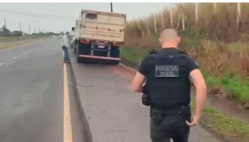 A ação rápida da Polícia Cívil, prende dois homens em flagrante