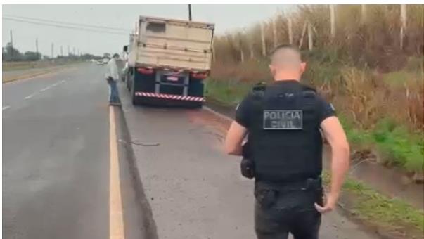 A ação rápida da Polícia Cívil, prende dois homens em flagrante