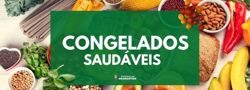 Prefeitura de Adamantina abre inscrições para o curso de Congelados Saudáveis