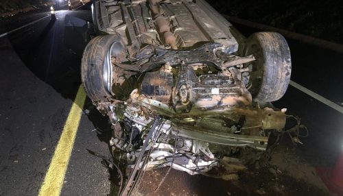 Acidente  na rodovia Assis Chateaubriand no sentido Martinópolis x Osvaldo Cruz