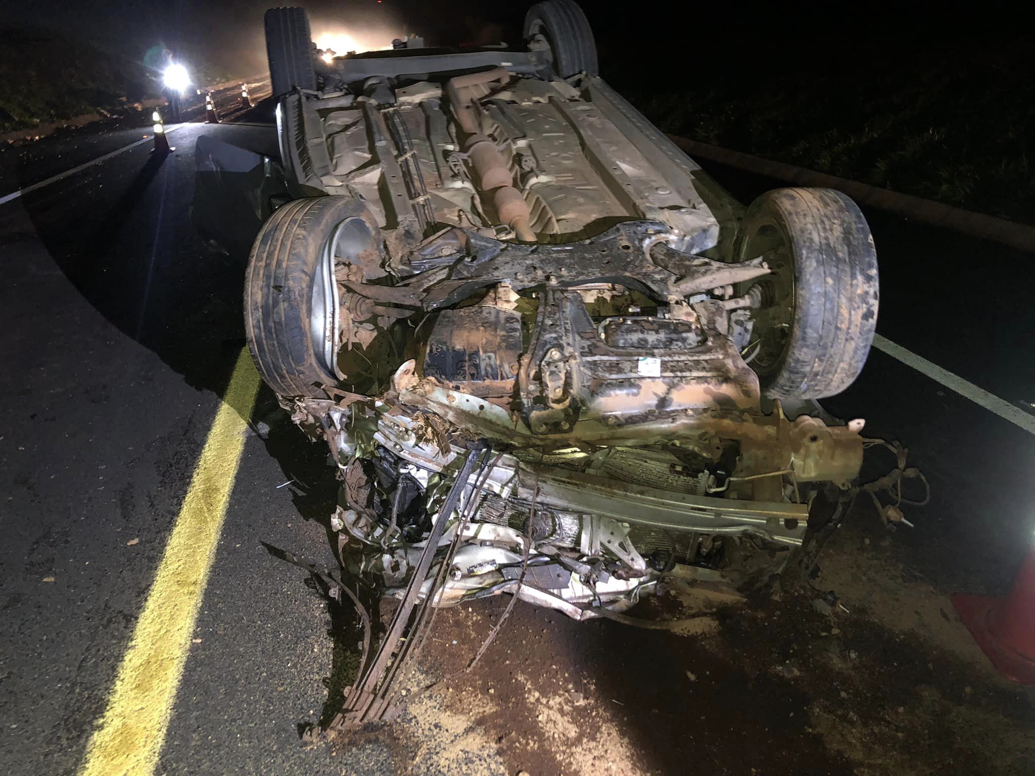 Acidente  na rodovia Assis Chateaubriand no sentido Martinópolis x Osvaldo Cruz