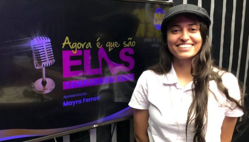 Mayra Ferrari recebeu a cantora Rafe Shiver no programa 'Agora é Que São Elas'
