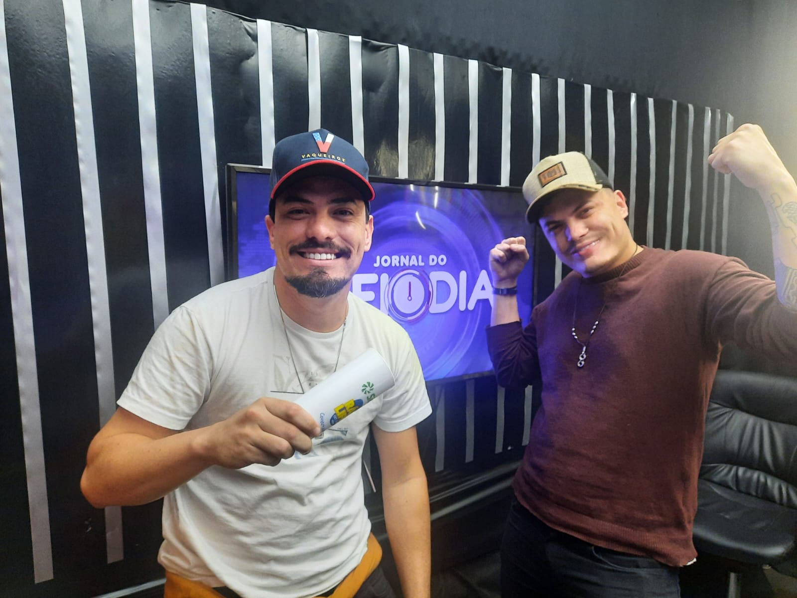 Bruno e Breno, encantam durante entrevista na Rádio Life FM