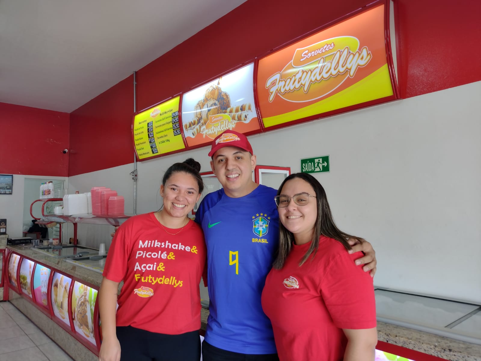 Dia do Sorvete 23/09  é comemorado na Frutydellys de Adamantina