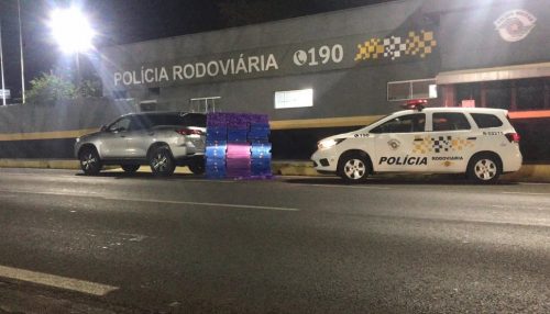 Com mais de 580 quilos de maconha, homem é preso por tráfico de drogas na Rodovia Assis Chateaubriand em Regente Feijó