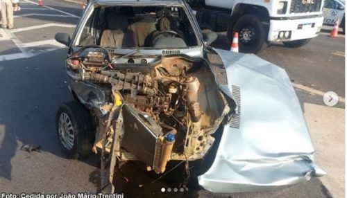 Motorista sofre ferimentos em acidente na SP-294 em Tupã