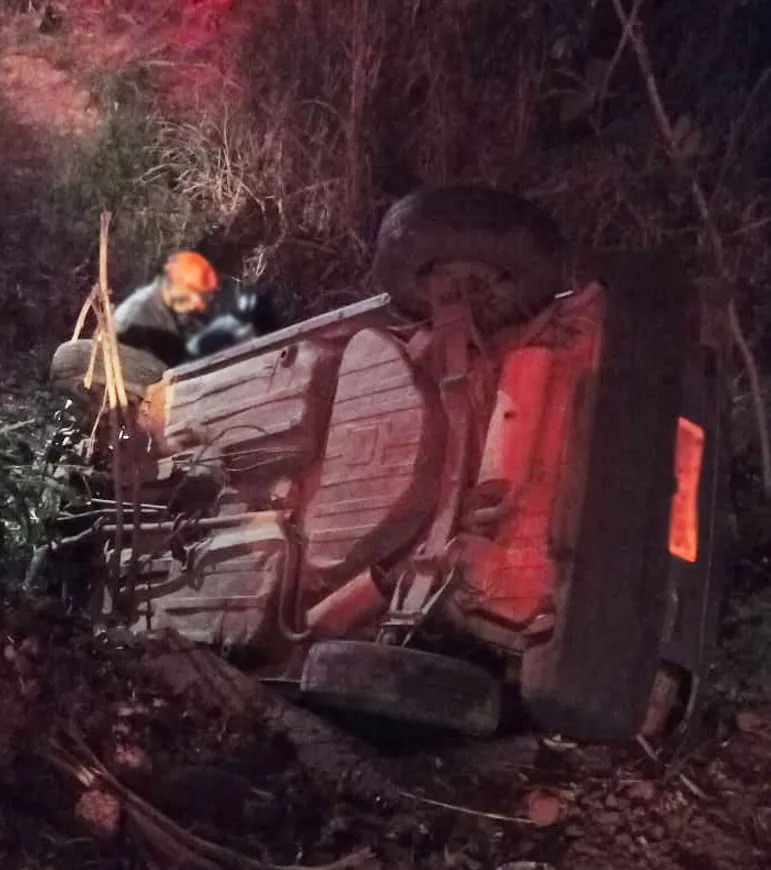 Acidente em vicinal de Adamantina mata mulher e deixa homem em estado grave