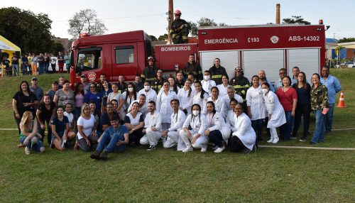 Adamantina encerra Semana Nacional de Trânsito com a simulação de um acidente de trânsito com vítimas